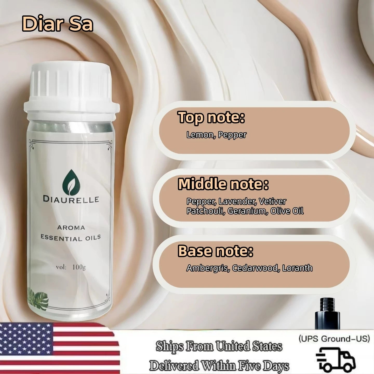Essential Oil Santal 33 Fragrance For Aroma Diffuser