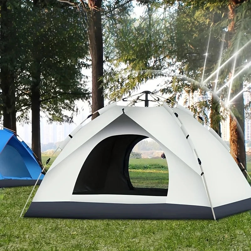 Pakicetus Auto Tent Quick 60Second Setup Sunshade For 3To4 People