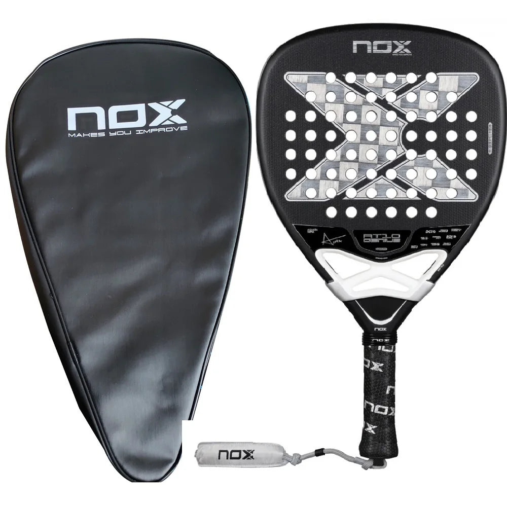 NOX Professional Padel Racket With Carbon Fiber And 3D Spin