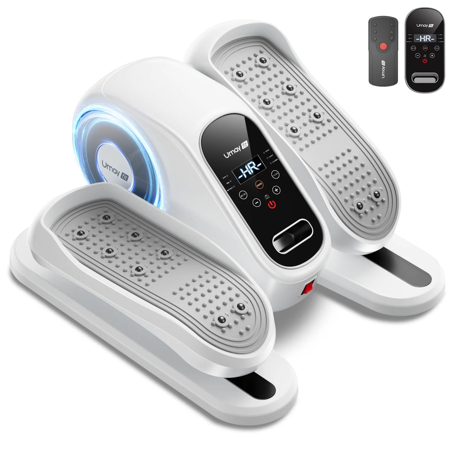 UMAY Electric Under Desk Elliptical Machine Remote Control Home Office