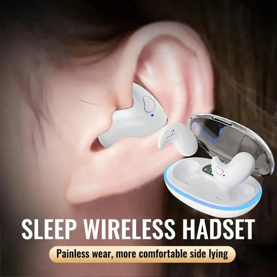 VIKEFON 5.3 Bluetooth Bone Conduction Sleep Headphones With Touch Control