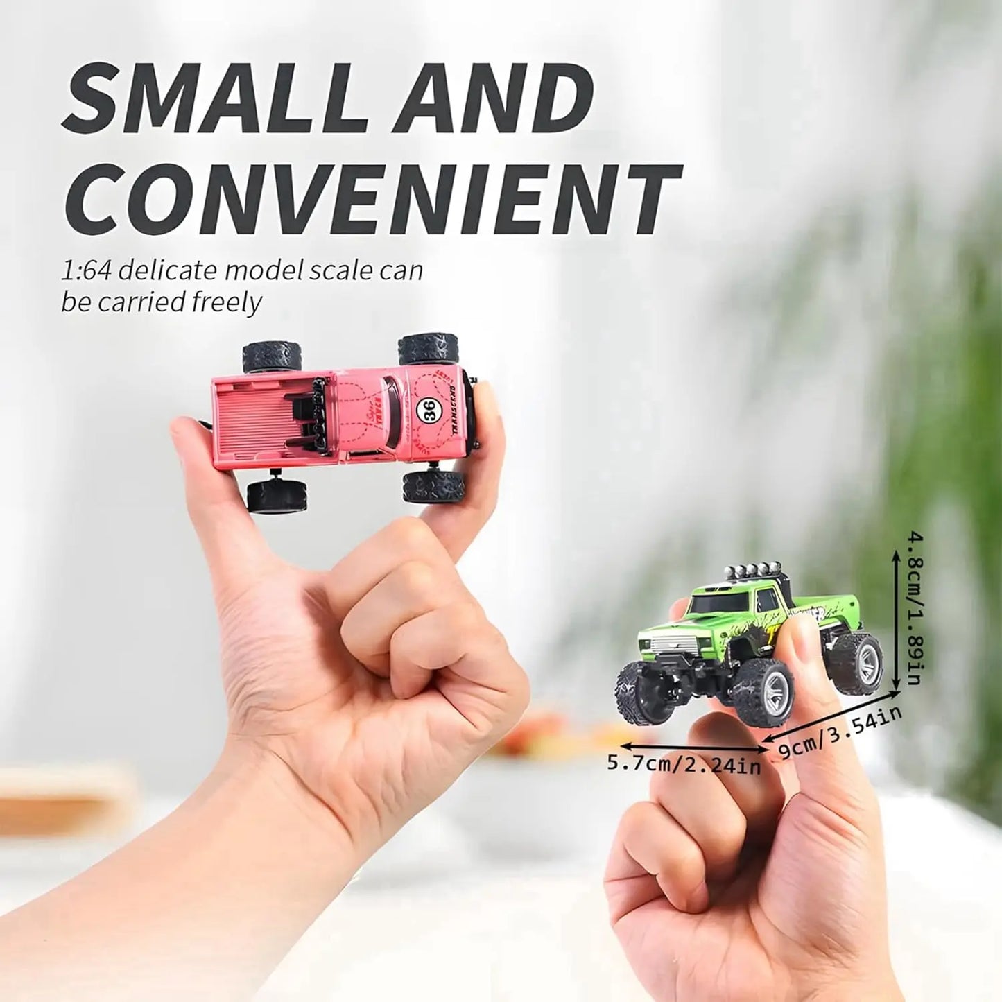 RC Truck Remote Control Monster Truck With LED Lights