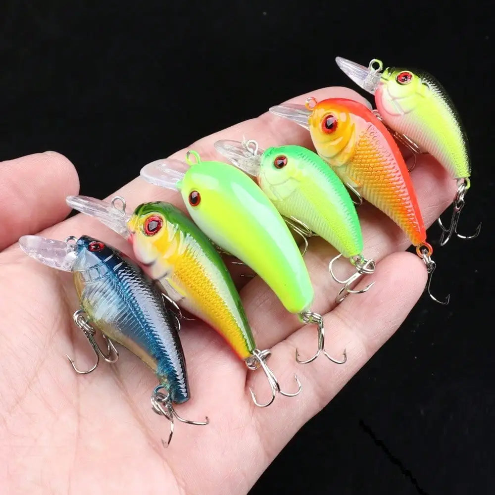 30Pcs Lure Kit With Hard Baits For Bass Pike Trout