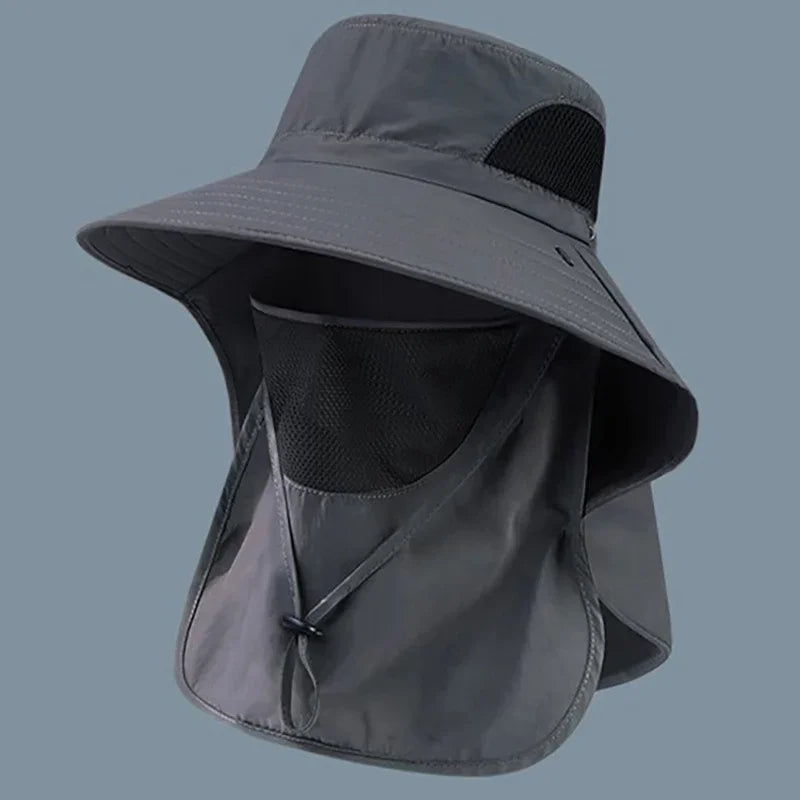 LEOSOXS Sun Hat UV Protection Outdoor Fishing Hiking Camping Visor