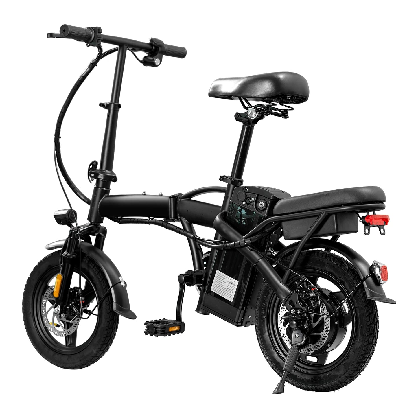 HEZZO T5 Folding Electric Bike For Adult Commuters
