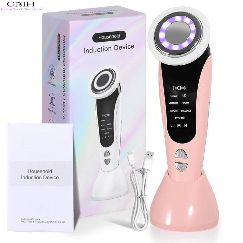 CMH 7 In 1 Facial Massager LED Light Therapy Device