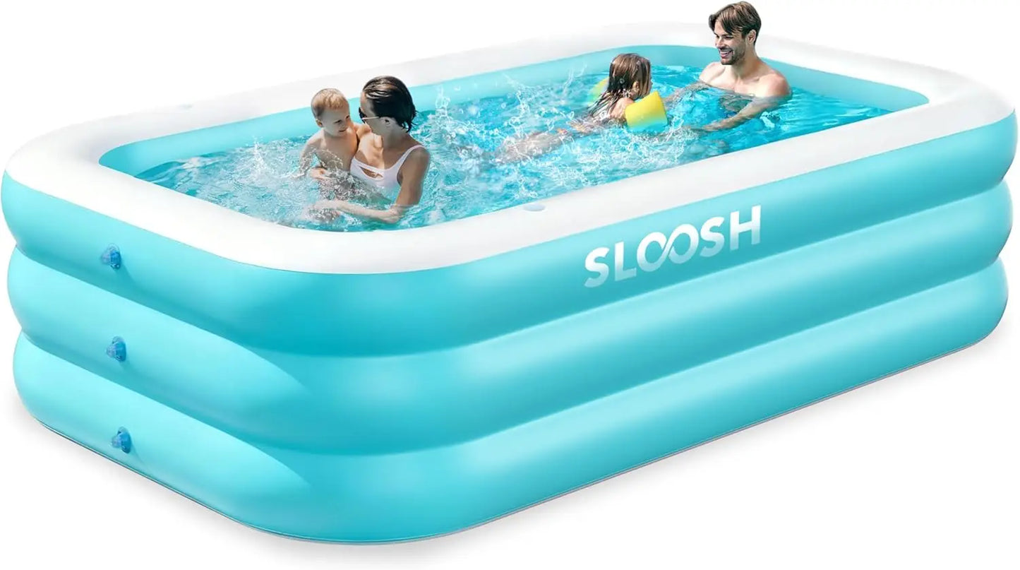 Joyfy Inflatable Family Pool With Seats For Summer Fun