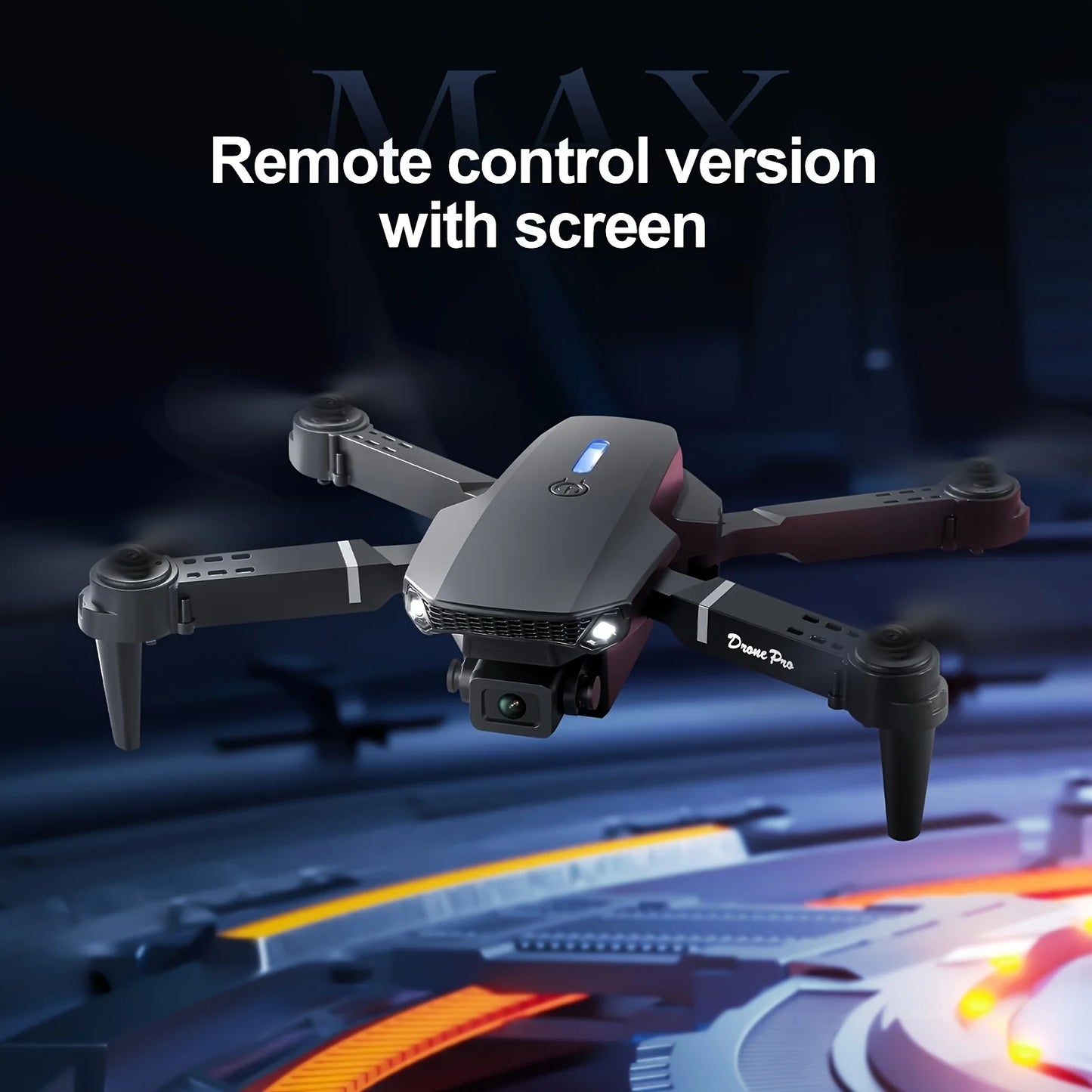 E88 Pro Max Drone Dual 8K Cameras Foldable Design Compact