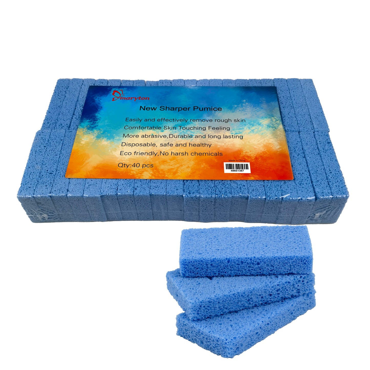 Maryton Mini Glass Pumice Pad For Foot And Pedicure Exfoliation