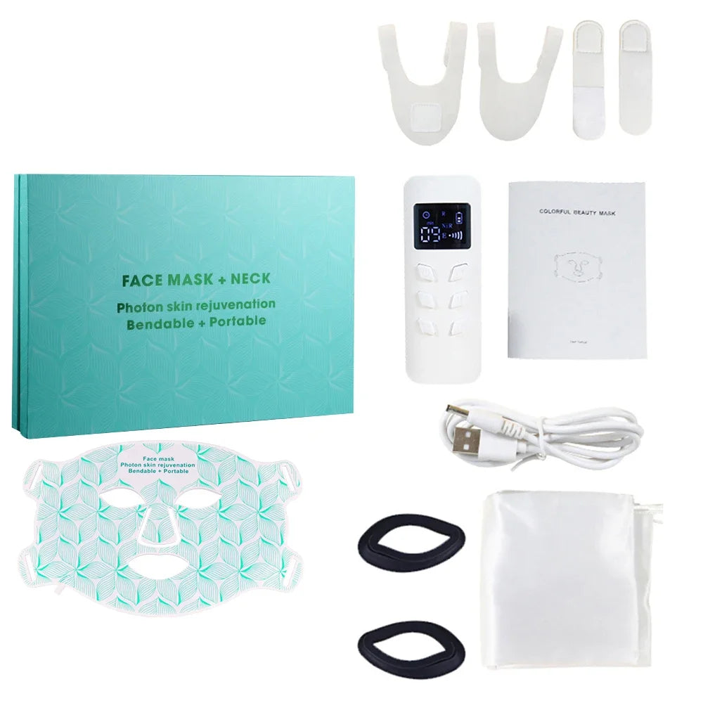 UBilli LED Face Mask Near Infrared Therapy Anti Aging