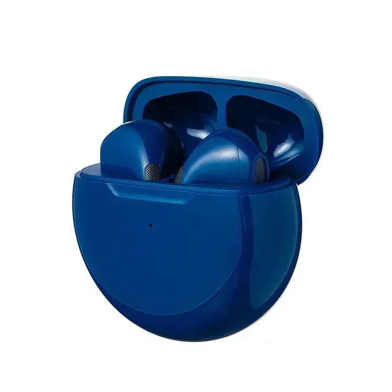 Pro 6 TWS Wireless Earphones With Mic Bluetooth Earbuds
