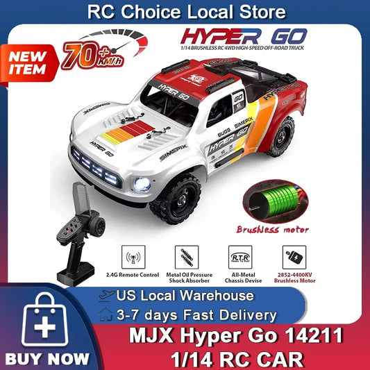 BEYONDSKY 1 14 RC Car Racing 4WD Brushless Motor 47 KMH