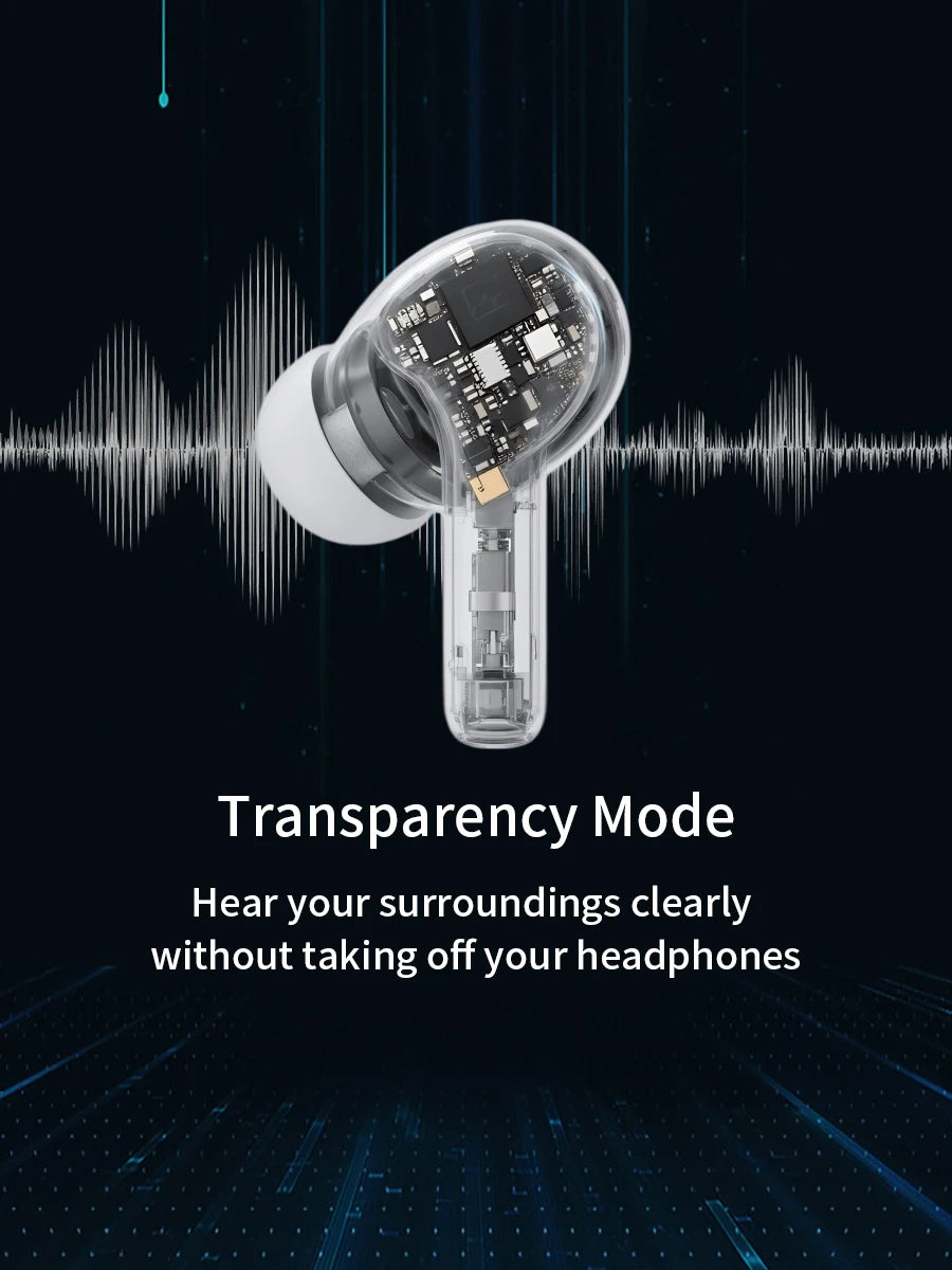 ZZLOVE Pro 3 Bluetooth Noise Cancelling Earphones Heart Rate Monitoring