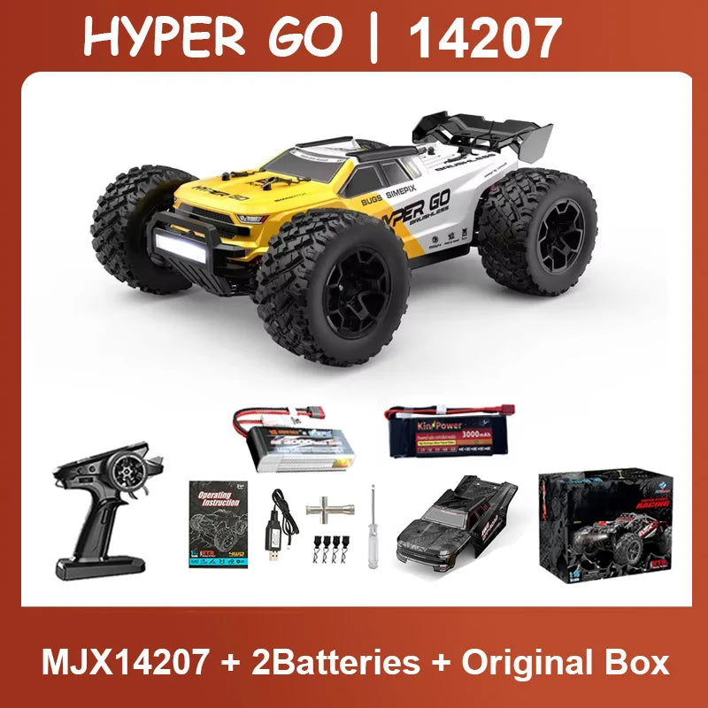 Jyscend Hyper Go MJX 14207 4WD Brushless RC Car Off Road