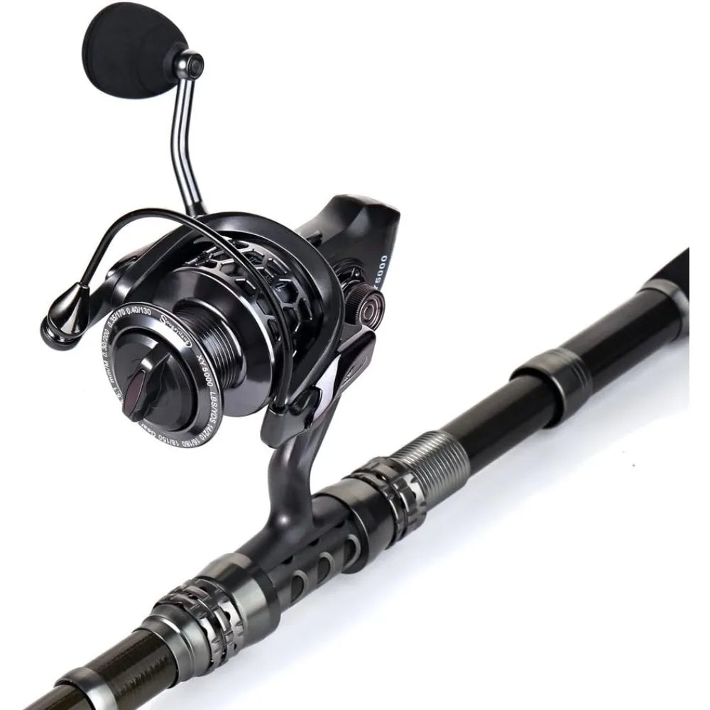 Sougayilang Telescopic Fishing Rod Reel Combo With Spinning Reel