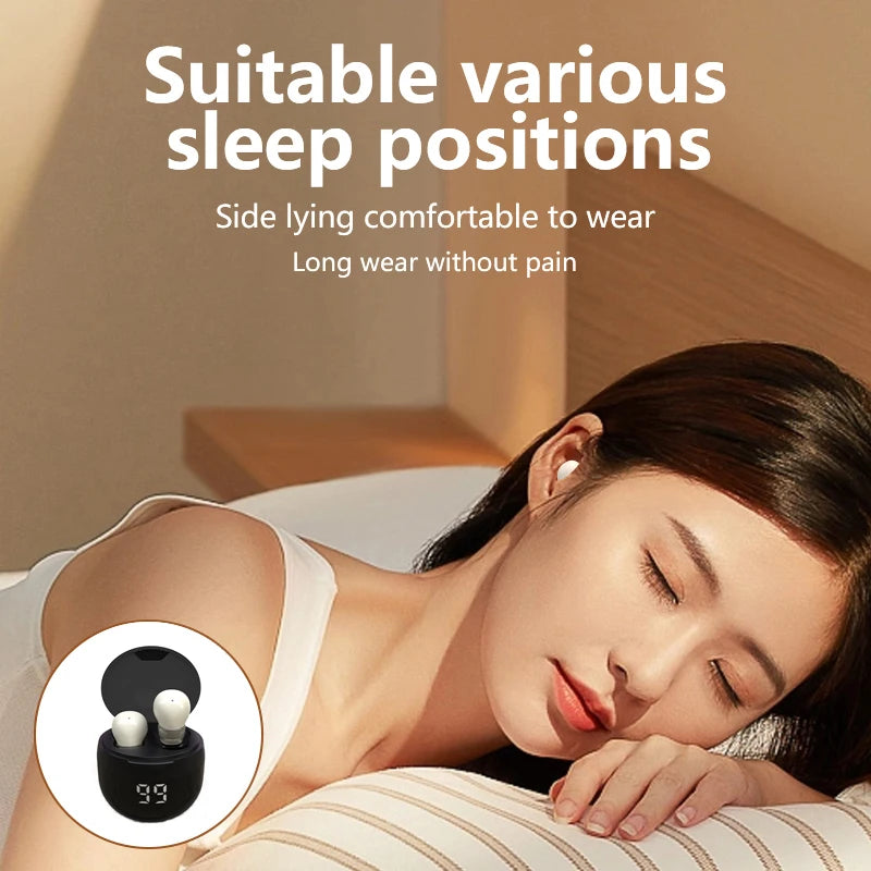 SHUKE Sleep Headphones Wireless Bluetooth Earphones With Mic Noise Cancellation