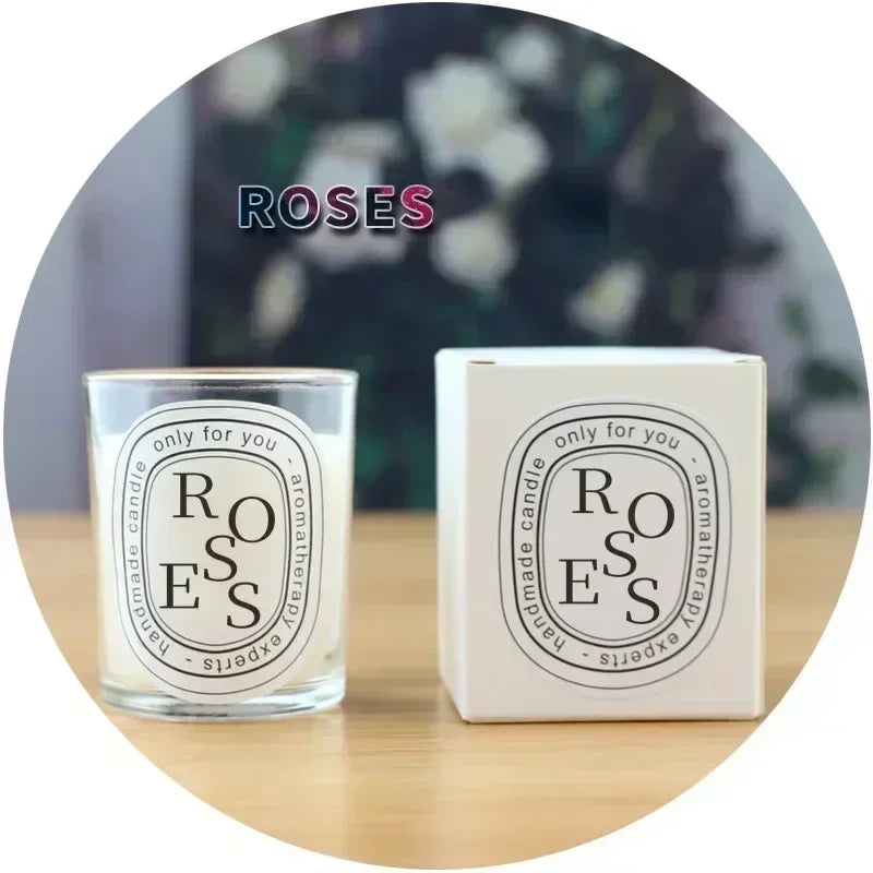 Romantic Transparent Scented Candle Jar For Weddings And Gifts