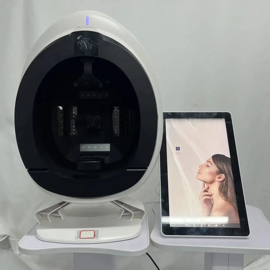 3D Facial Skin Analyzer With 8 Light Spectrum Skin Analysis