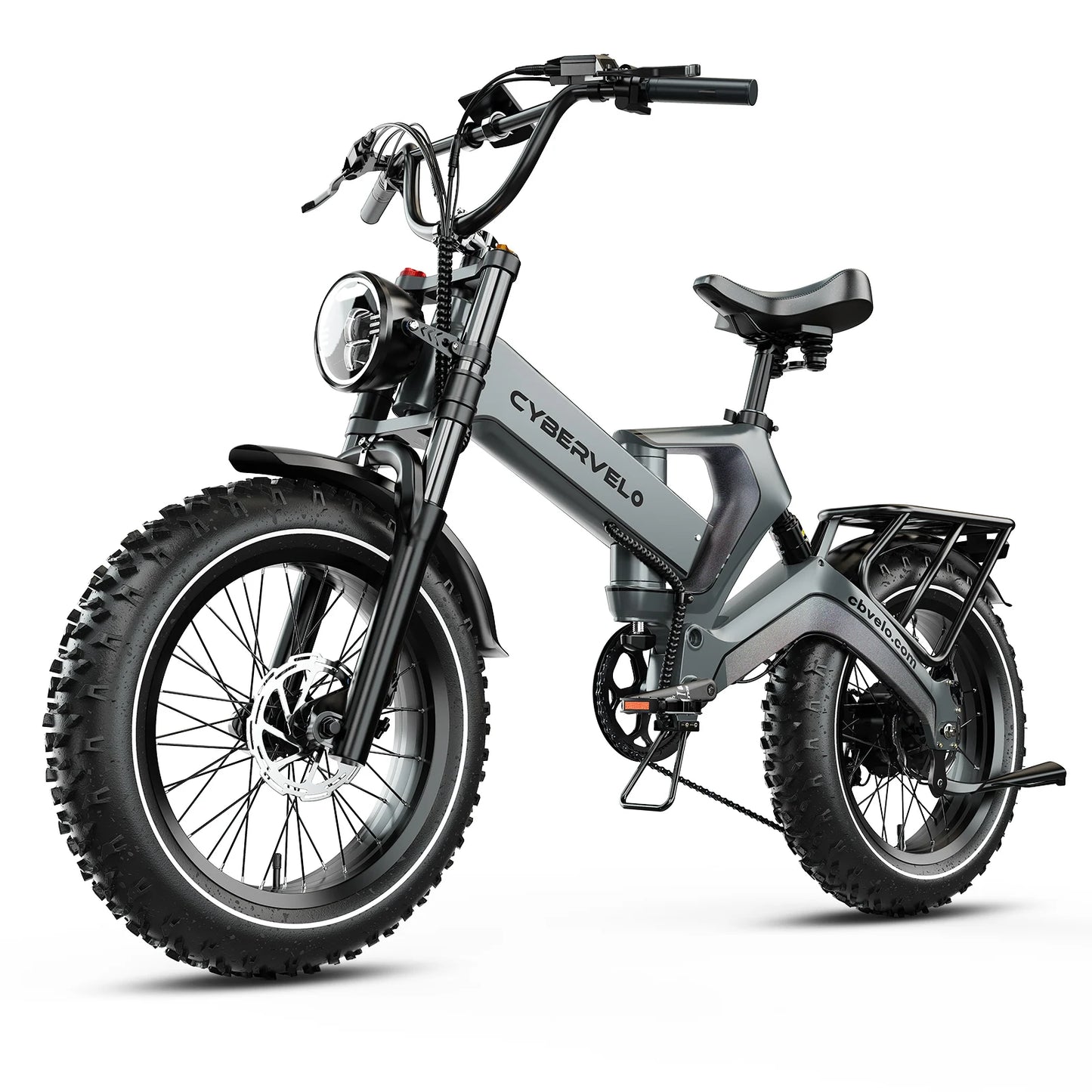 CYBERVELO Foldable Fat Tire Electric Bike 2000W EK6
