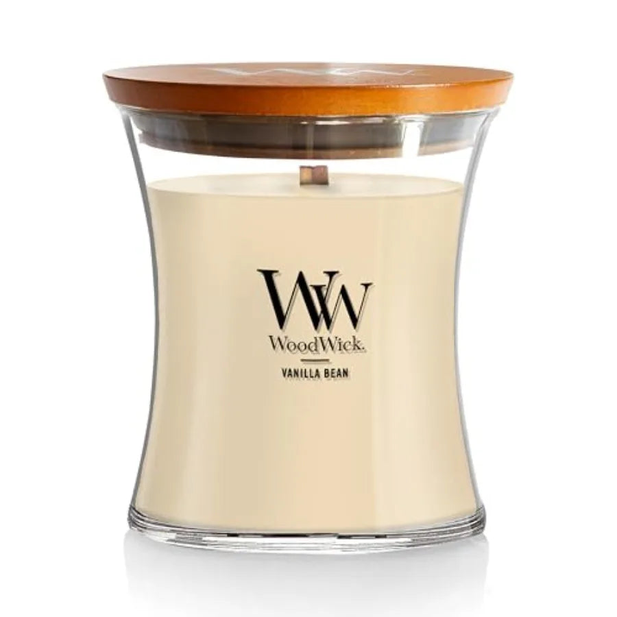 Vanilla Bean Holiday Candle Gift For Women And Crackling Wick