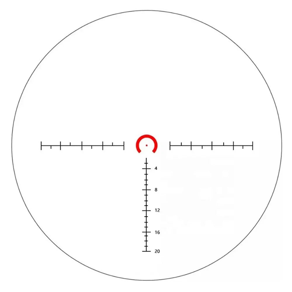 WestHunter HD 1-6X24 IR LPVO Riflescope With Green Red Illumination