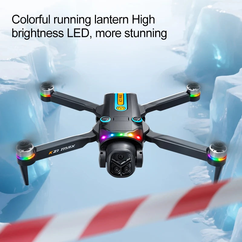 K21MAX Drone With Built-In 4.3 Inch Screen Remote Controller