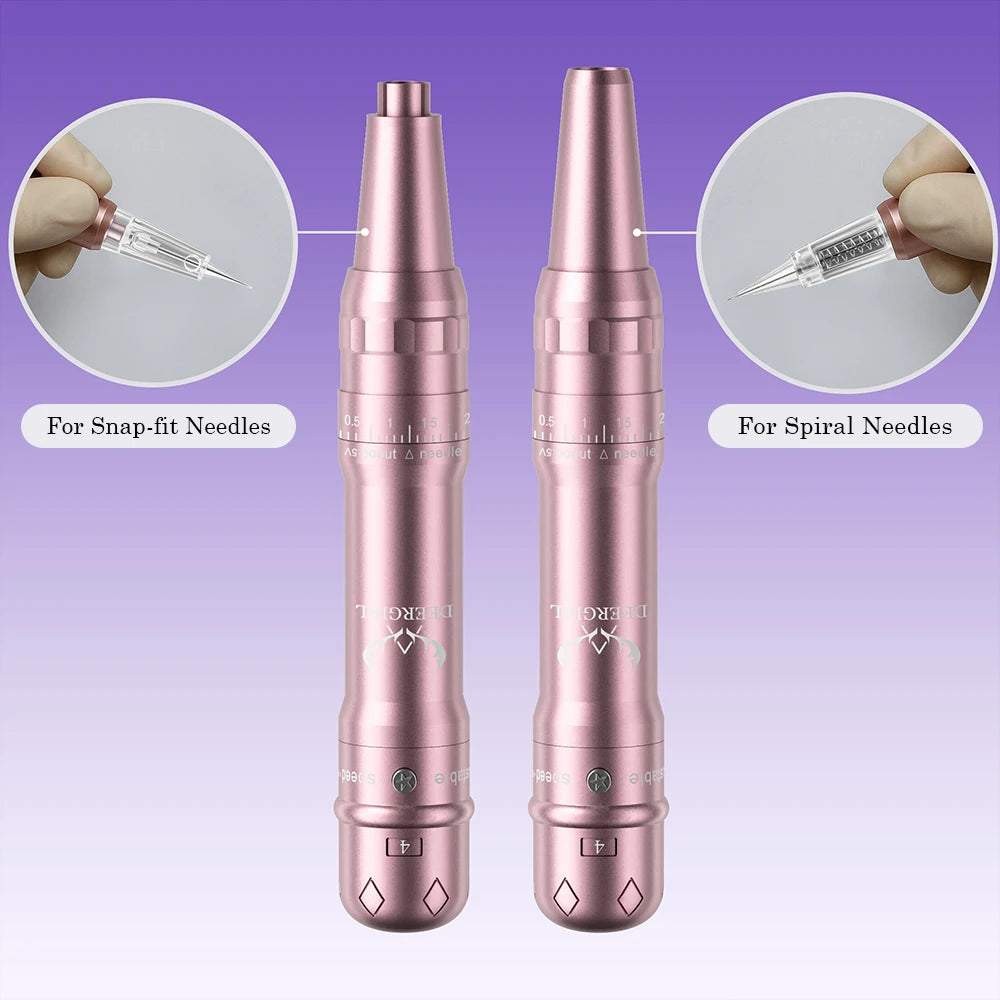 DM Wireless Permanent Makeup Machine Kit Microblading Eyebrow Pen Ink