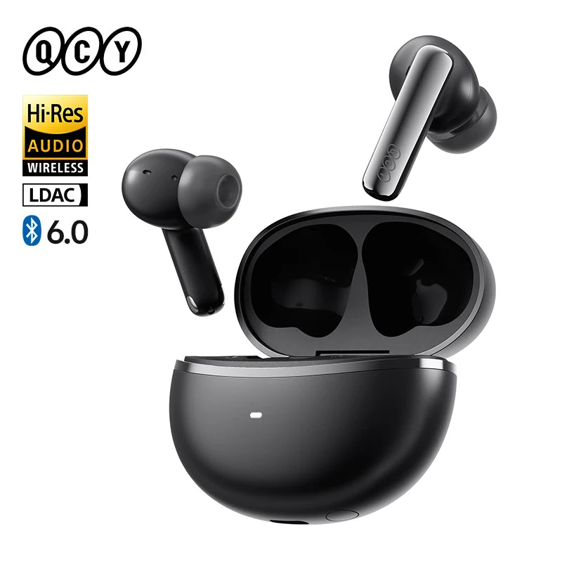 QCY HT18 Wireless Earphones Bluetooth 6.0 LDAC HiRes Audio