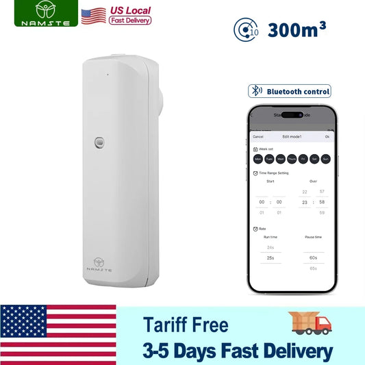 NAMSTE Plug In Oil Diffuser Smart Bluetooth Waterless Aromatherapy