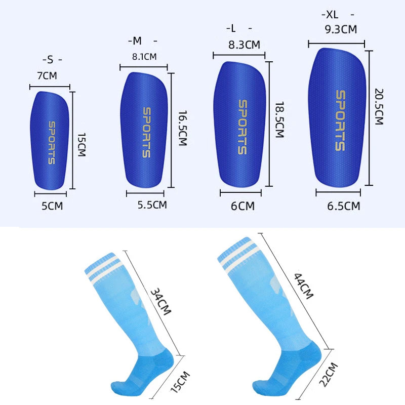 Shin Guards Soccer Football Protective Gear For Adults And Kids