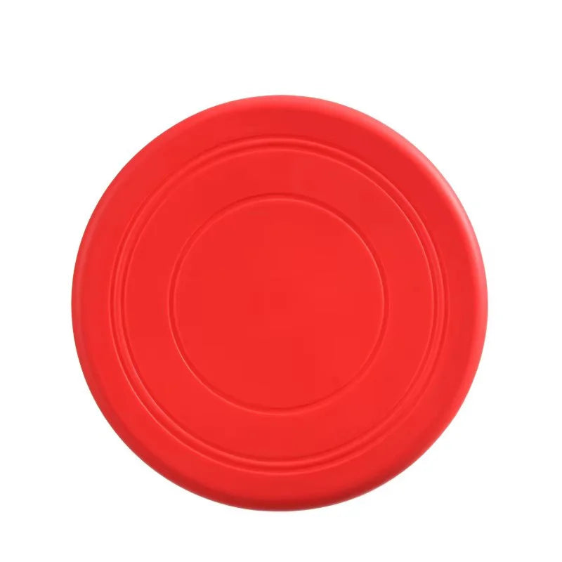 Durable Chewable Frisbee Toy For Dogs Tear Resistant Rubber Disc
